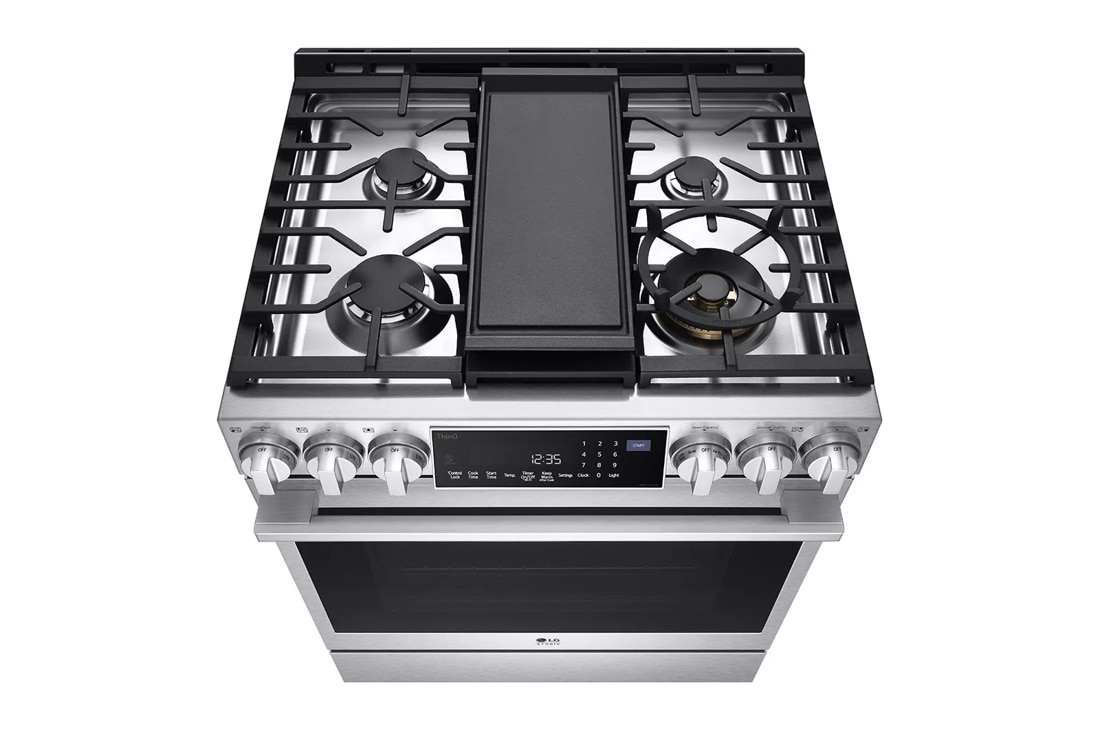 6.3 cu. ft. InstaView® Gas Slide-in Range with ProBake Convection® and Air Fry view 7