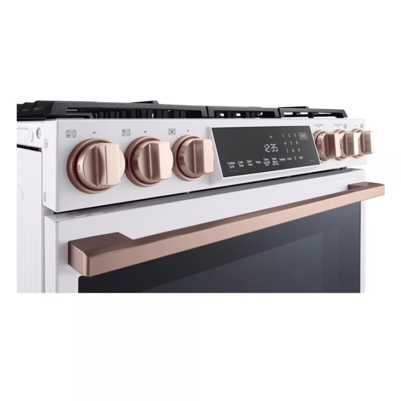 LG STUDIO 6.3 cu. ft. InstaView® Gas Slide-in Range with ProBake Convection® and Air Fry view 12