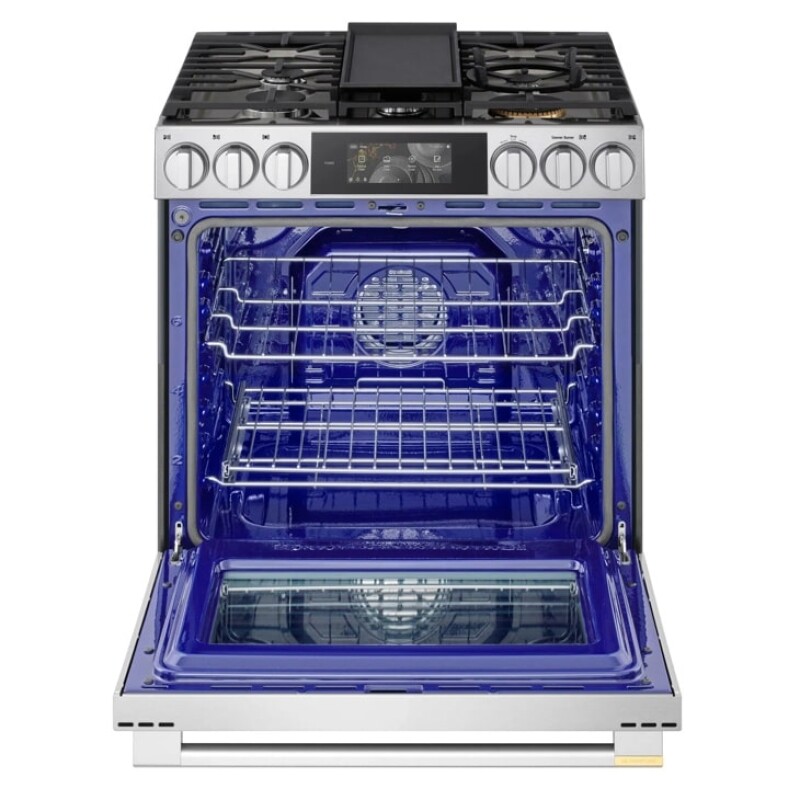 6.3 Cu. Ft. Smart Gas Slide-in Range With Dynamic Probake Convection®, Air Fry, Air Sous Vide, Pizza Mode And Ai Gourmet Camera LSGU6339X