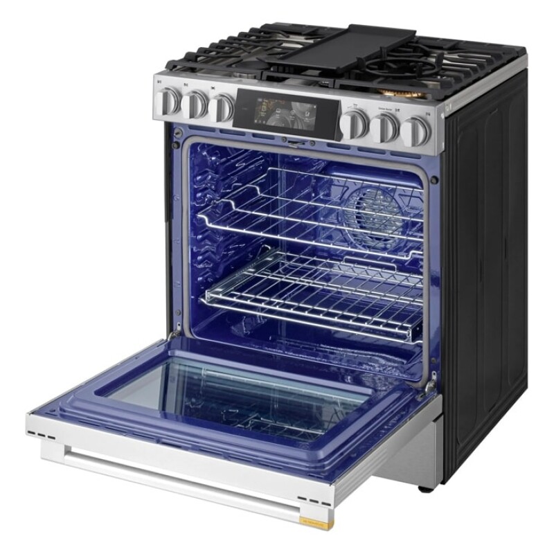 6.3 Cu. Ft. Smart Gas Slide-in Range With Dynamic Probake Convection®, Air Fry, Air Sous Vide, Pizza Mode And Ai Gourmet Camera LSGU6339X