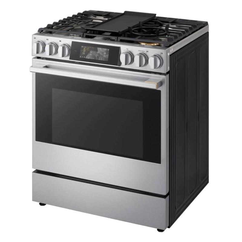 6.3 Cu. Ft. Smart Gas Slide-in Range With Dynamic Probake Convection®, Air Fry, Air Sous Vide, Pizza Mode And Ai Gourmet Camera LSGU6339X