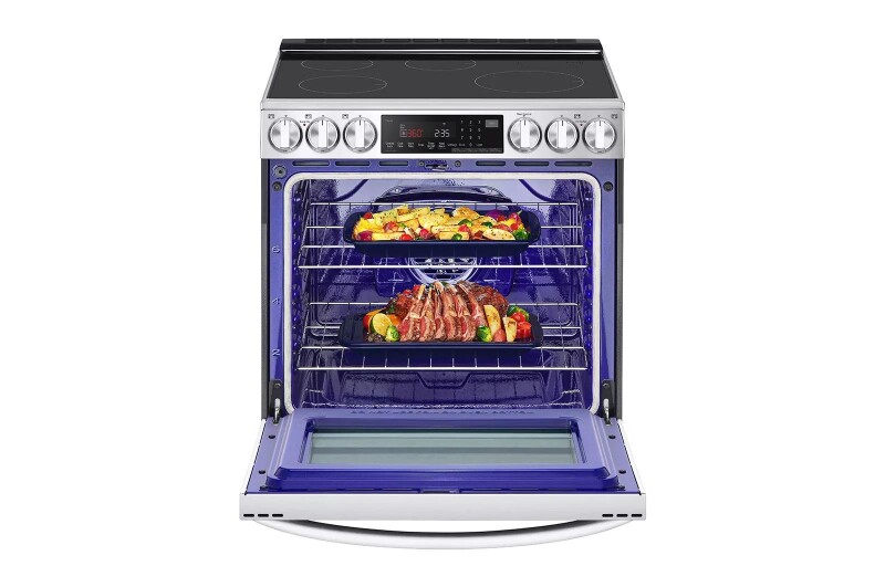 6.3 cu. ft. Smart Induction Slide-in Range with InstaView®, ProBake Convection®, Air Fry, and Air Sous Vide LSIL6336F