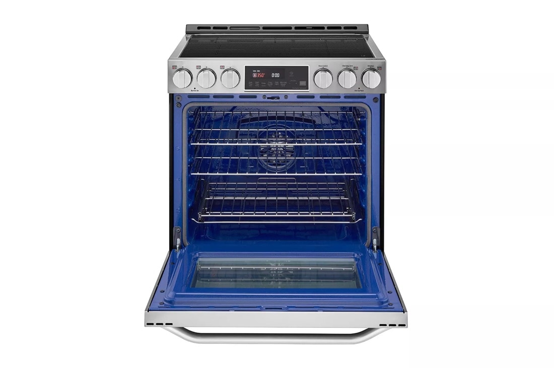 LG STUDIO 6.3 cu. ft. Induction Slide-in Range with ProBake Convection® and EasyClean® LSIS3018SS