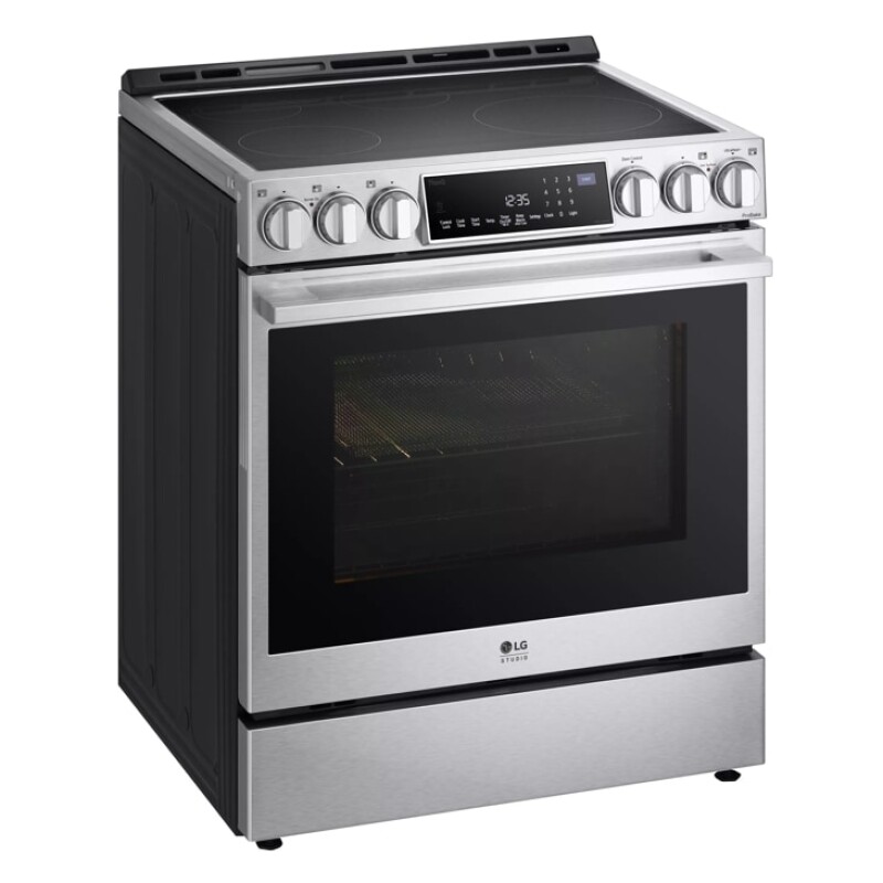 LG STUDIO 6.3 cu. ft. InstaView® Induction Slide-in Range with Air Fry and Air Sous Vide view 4