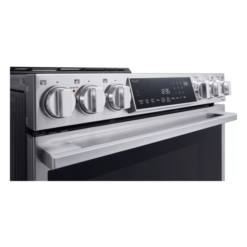 LG STUDIO 6.3 cu. ft. InstaView® Induction Slide-in Range with Air Fry and Air Sous Vide view 9
