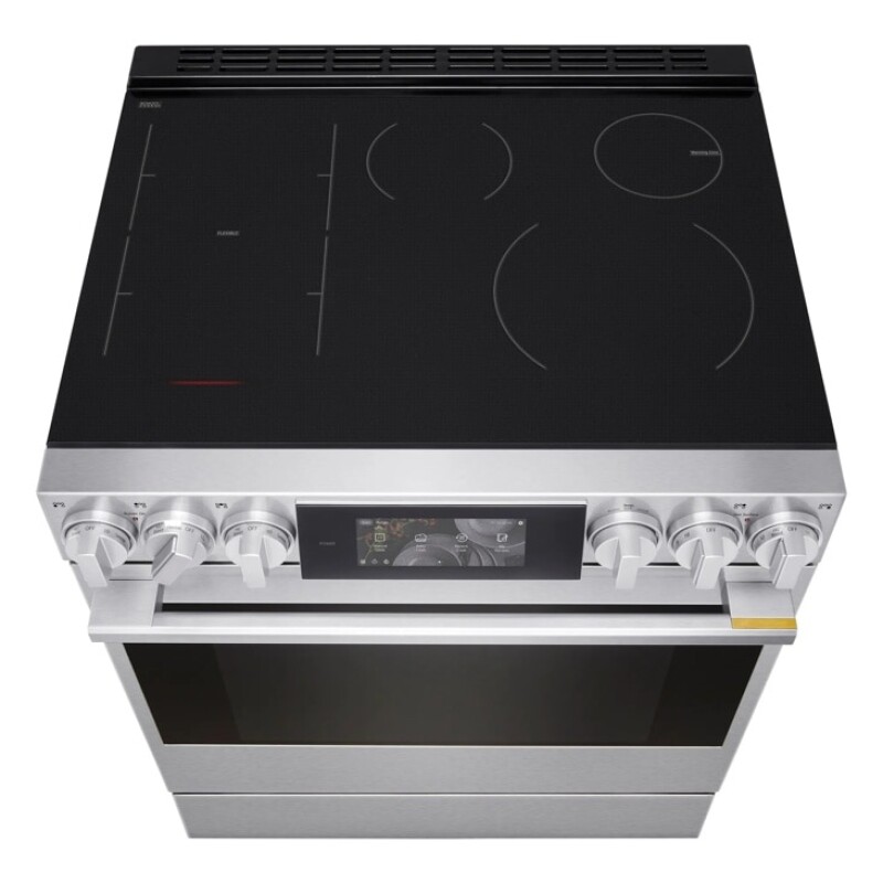 6.3 Cu. Ft. Smart Induction Slide-in Range With Dynamic Probake Convection®, Air Fry, Air Sous Vide, Pizza Mode And Ai Gourmet Camera LSIU6339XE