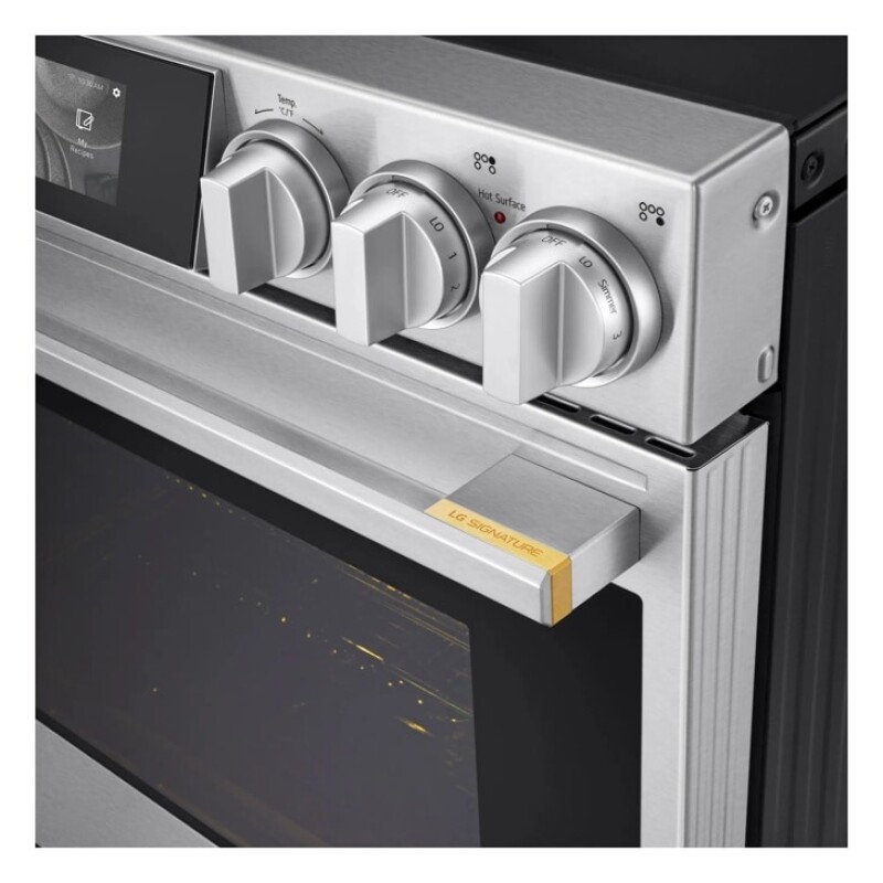 6.3 Cu. Ft. Smart Induction Slide-in Range With Dynamic Probake Convection®, Air Fry, Air Sous Vide, Pizza Mode And Ai Gourmet Camera LSIU6339XE