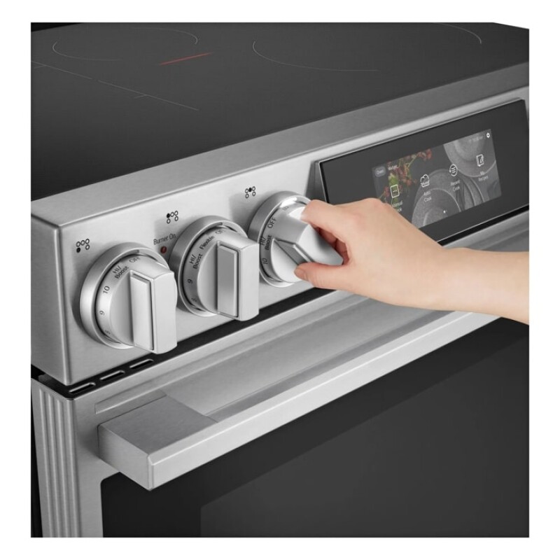 6.3 Cu. Ft. Smart Induction Slide-in Range With Dynamic Probake Convection®, Air Fry, Air Sous Vide, Pizza Mode And Ai Gourmet Camera LSIU6339XE