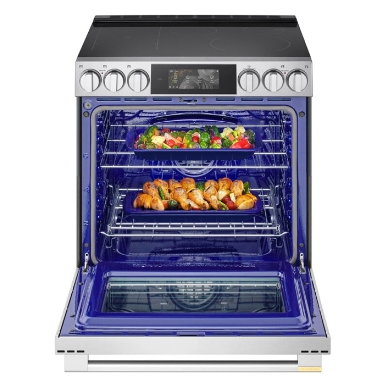 6.3 Cu. Ft. Smart Induction Slide-in Range With Dynamic Probake Convection®, Air Fry, Air Sous Vide, Pizza Mode And Ai Gourmet Camera LSIU6339XE