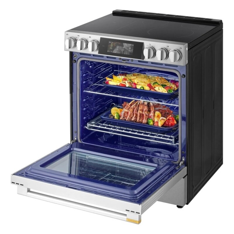 6.3 Cu. Ft. Smart Induction Slide-in Range With Dynamic Probake Convection®, Air Fry, Air Sous Vide, Pizza Mode And Ai Gourmet Camera LSIU6339XE