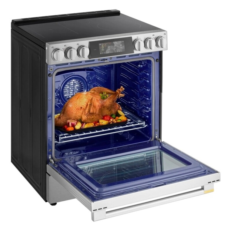 6.3 Cu. Ft. Smart Induction Slide-in Range With Dynamic Probake Convection®, Air Fry, Air Sous Vide, Pizza Mode And Ai Gourmet Camera LSIU6339XE