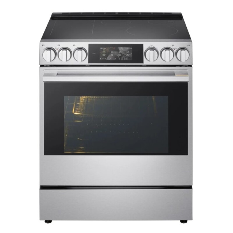 6.3 Cu. Ft. Smart Induction Slide-in Range With Dynamic Probake Convection®, Air Fry, Air Sous Vide, Pizza Mode And Ai Gourmet Camera LSIU6339XE