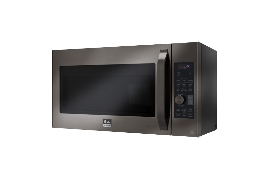 LG STUDIO 1.7 cu. ft. Over-the- Range Convection Microwave Oven LSMC3089BD