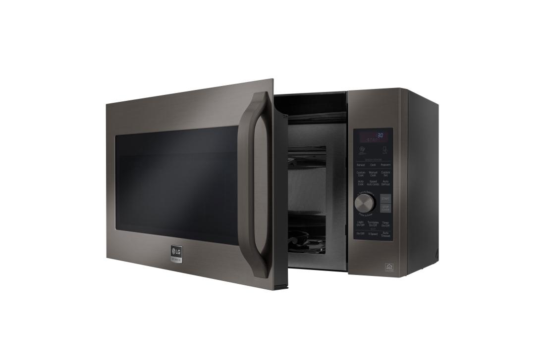 LG STUDIO 1.7 cu. ft. Over-the- Range Convection Microwave Oven LSMC3089BD