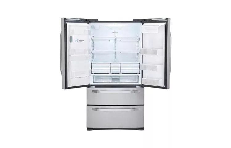 LG Studio - Large Capacity Counter Depth 4 Door French Door Refrigerator with Ice & Water Dispenser LSMX211ST