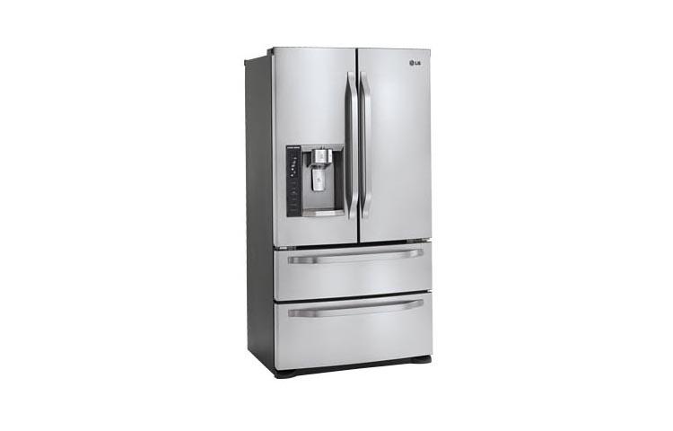 Studio Series 4 Door French Door Cabinet Depth Refrigerator with Ice & Water-Dispenser LSMX214ST