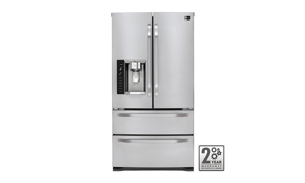 Studio Series 4 Door French Door Cabinet Depth Refrigerator with Ice & Water-Dispenser LSMX214ST
