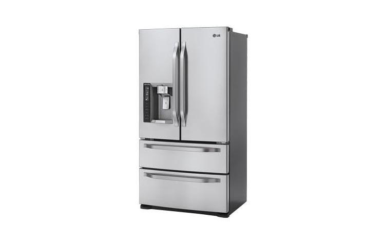 Studio Series 4 Door French Door Cabinet Depth Refrigerator with Ice & Water-Dispenser LSMX214ST