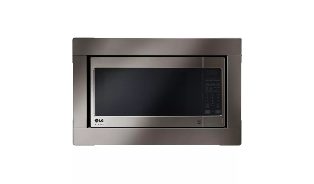 LG STUDIO - 2.0 cu. ft. Countertop Microwave Oven with Optional Trim Kit LSRM2010BD