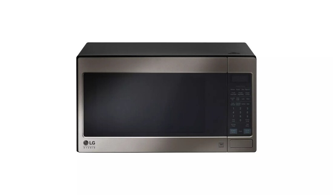 LG STUDIO - 2.0 cu. ft. Countertop Microwave Oven with Optional Trim Kit LSRM2010BD