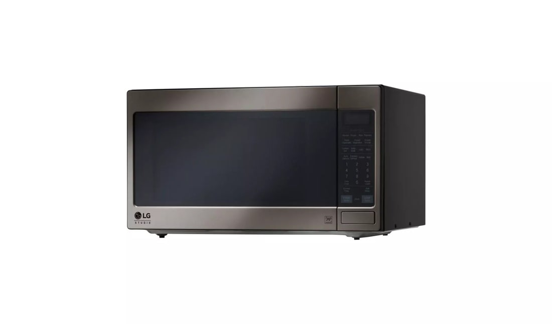 LG STUDIO - 2.0 cu. ft. Countertop Microwave Oven with Optional Trim Kit LSRM2010BD