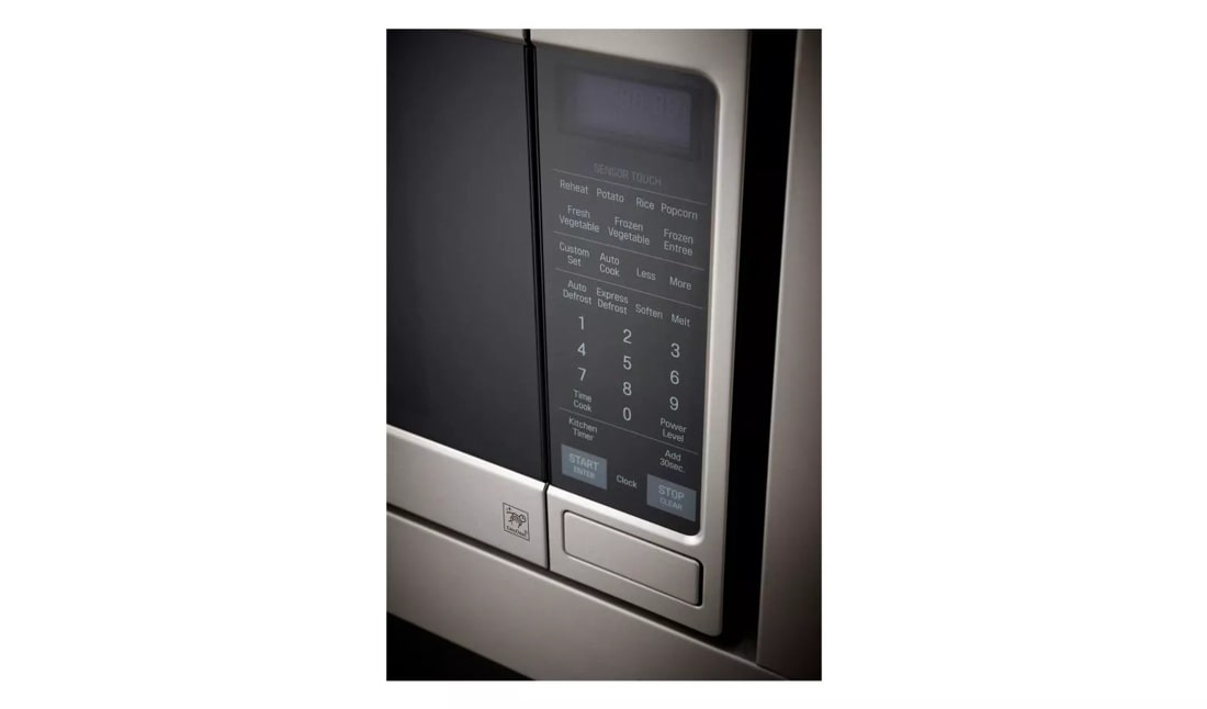 LG STUDIO - 2.0 cu. ft. Countertop Microwave Oven with Optional Trim Kit LSRM2010BD