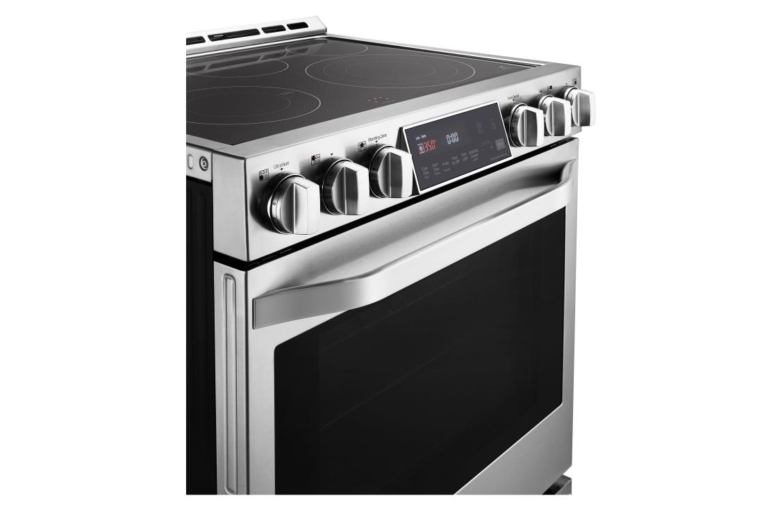 LG STUDIO 6.3 cu. ft. Electric Single Oven Slide-In-range with ProBake Convection® LSSE3026ST
