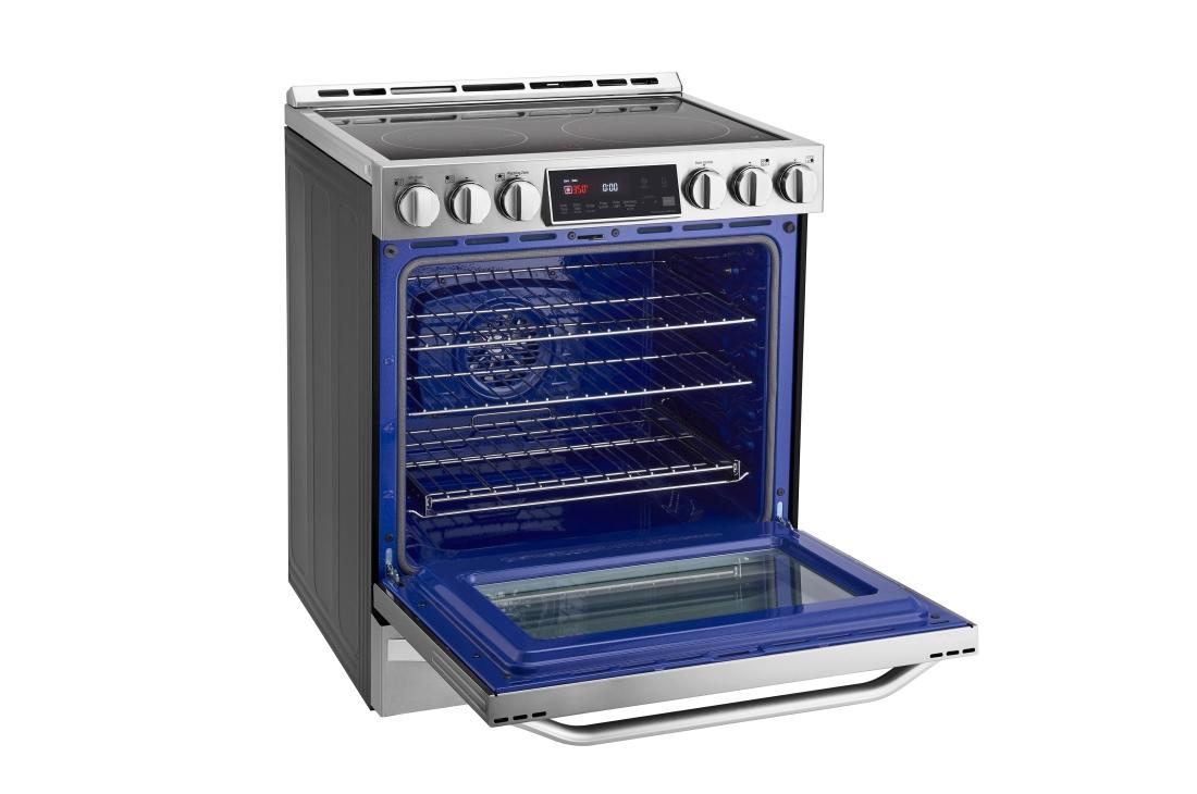 LG STUDIO 6.3 cu. ft. Electric Single Oven Slide-In-range with ProBake Convection® LSSE3026ST