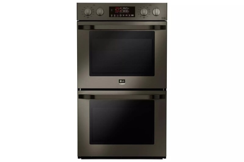 LG STUDIO 4.7 cu. ft. Smart wi-fi Enabled Double Built-In Wall Oven LSWD300BD