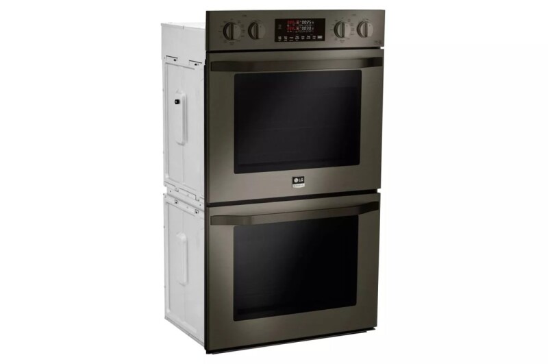 LG STUDIO 4.7 cu. ft. Smart wi-fi Enabled Double Built-In Wall Oven LSWD300BD