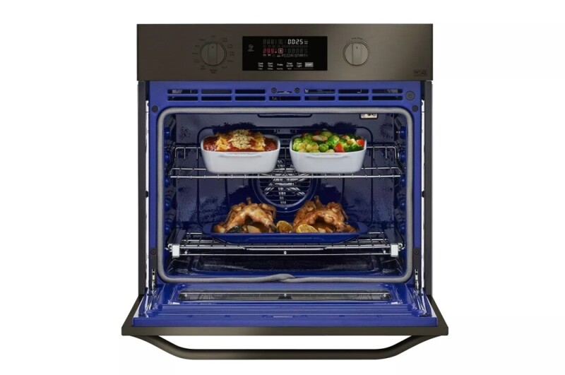 LG STUDIO 4.7 cu. ft. Smart wi-fi Enabled Single Built-In Wall Oven LSWS300BD