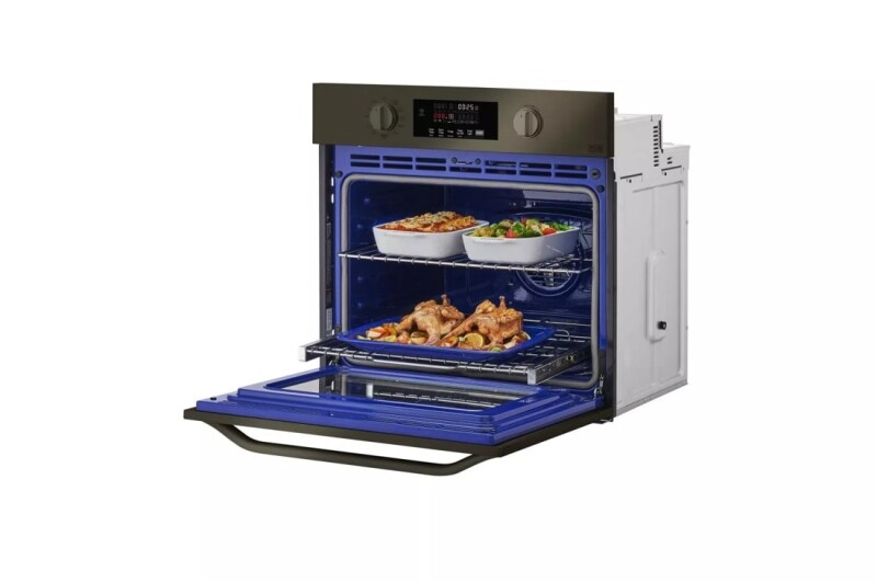 LG STUDIO 4.7 cu. ft. Smart wi-fi Enabled Single Built-In Wall Oven LSWS300BD
