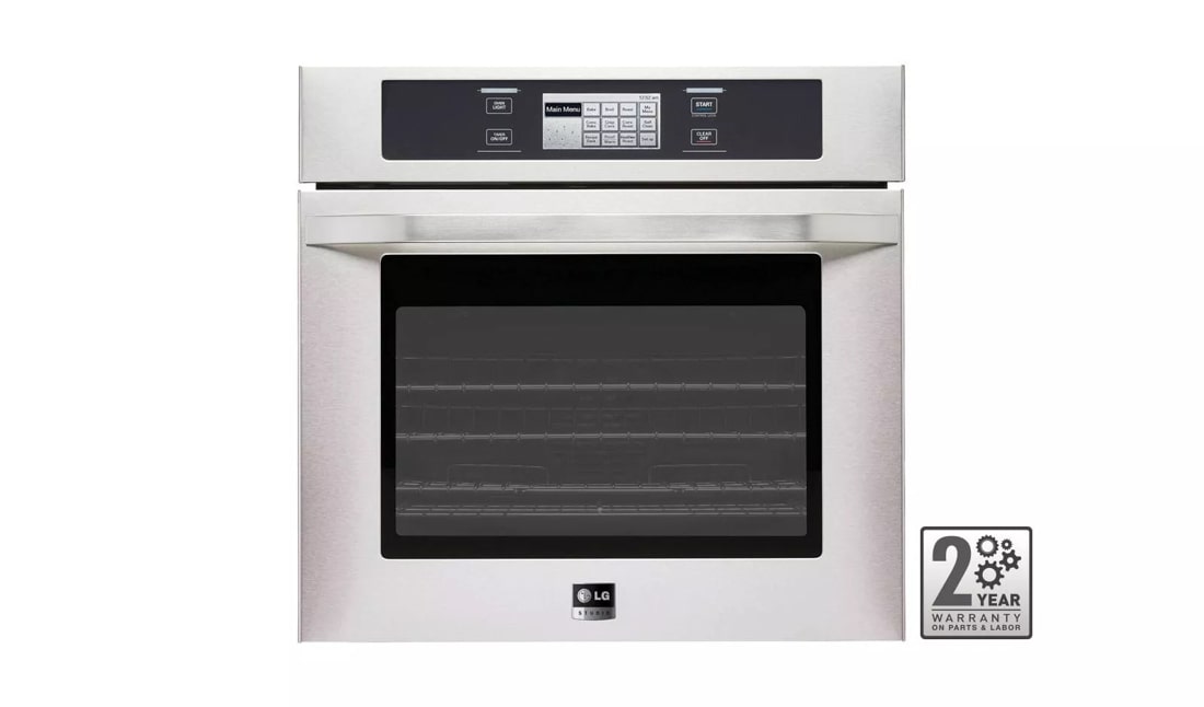 LG Studio - 4.7 cu. ft. Capacity 30” Built-in Single Wall Oven with Convection System LSWS305ST