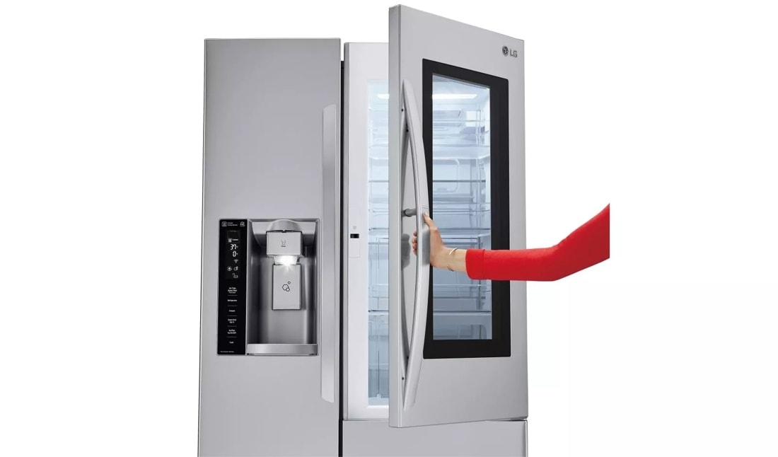 22 cu.ft. Smart wi-fi Enabled InstaView™ Door-in-Door® Counter-Depth Refrigerator LSXC22396S