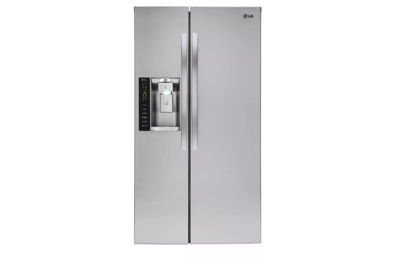 LG 22 cu. ft. Smart wi-fi Enabled Side-by-Side Counter-Depth Refrigerator Other LSXC22436S Picture 1