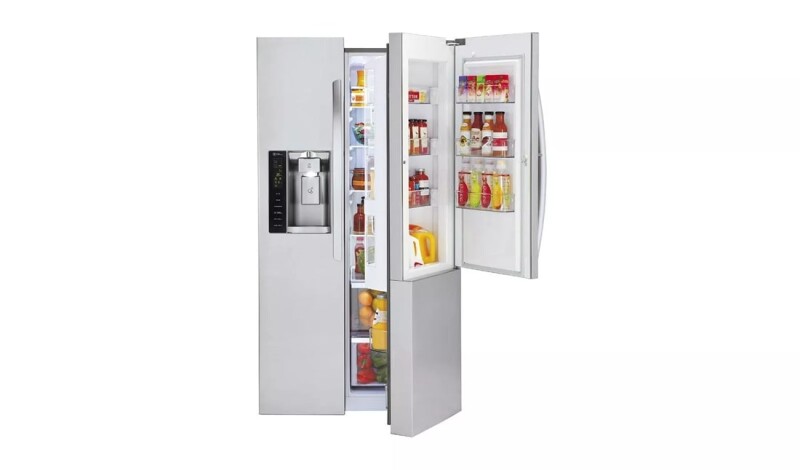 LG 26 cu. ft. Door-in-Door® Refrigerator Stainless Steel LSXS26366S Picture 1