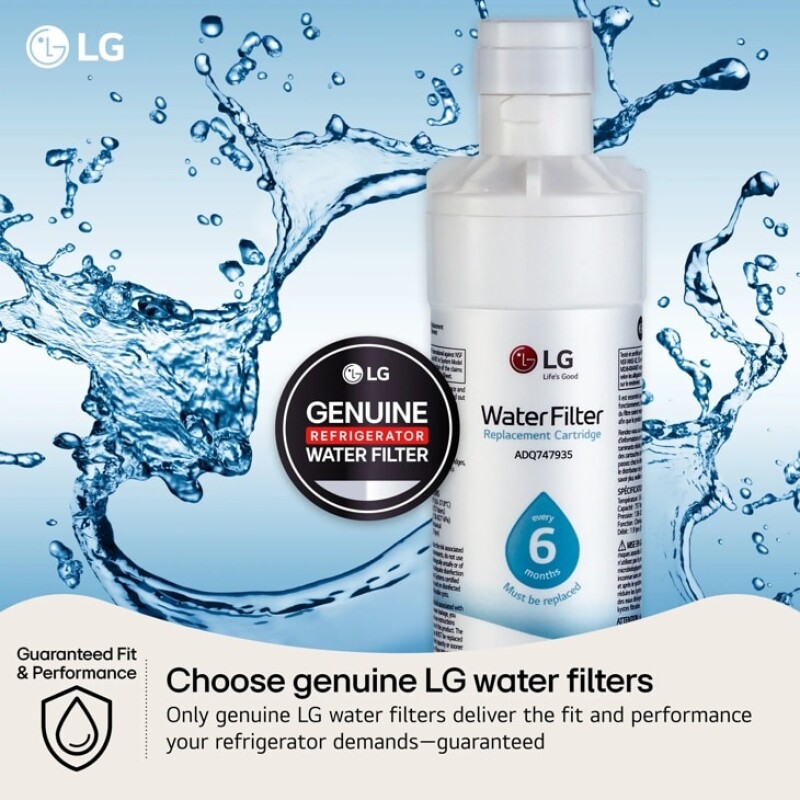 LG - 6 Month / 200 Gallon Capacity Replacement Refrigerator Water Filter (NSF42, NSF53, and NSF401*) view 4