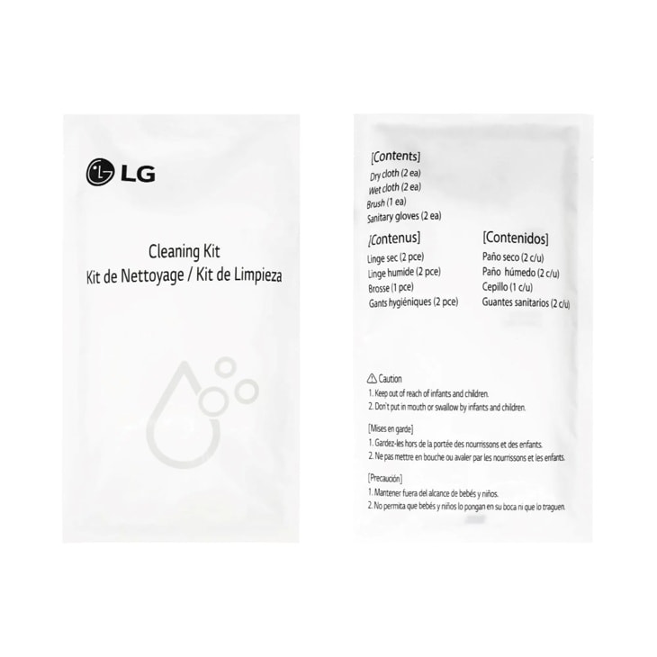 LG - 6 Month / 200 Gallon Capacity Replacement Refrigerator Water Filter & Cleaning Kit LT1000PB