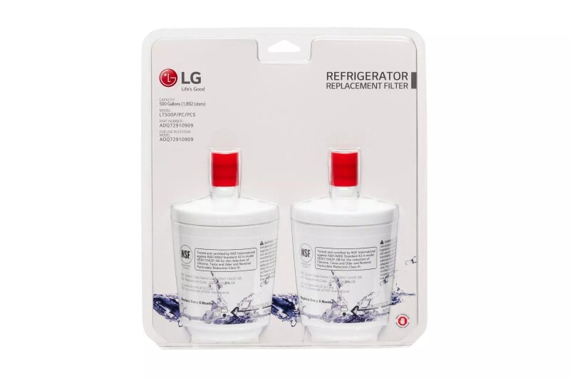 LG 6 month / 200 Gallon Capacity Replacement Refrigerator Water Filter (2 pack) Other LT500PCS Picture 1
