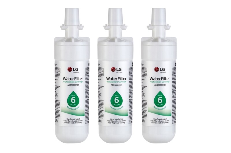 LG LT700P® - 6 Month / 200 Gallon Capacity Replacement Refrigerator Water Filter 3-Pack (NSF42 and NSF53*) LT700P3PACK