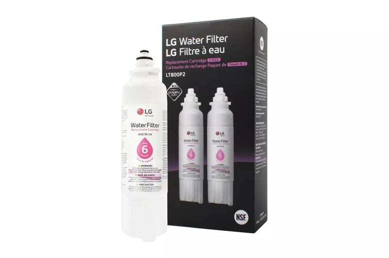 6 Month / 200 Gallon Capacity Replacement Refrigerator Water Filter LT800P2
