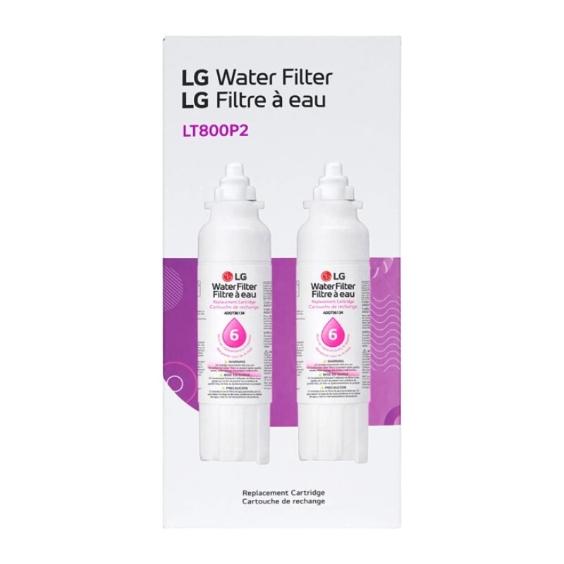 6 Month / 200 Gallon Capacity Replacement Refrigerator Water Filter LT800P2