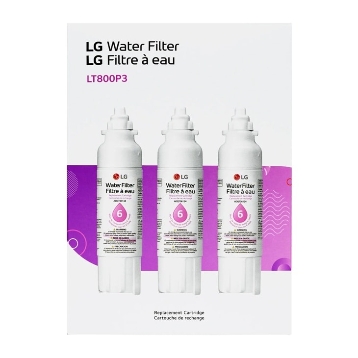 6 Month / 200 Gallon Capacity Replacement Refrigerator Water Filter LT800P3
