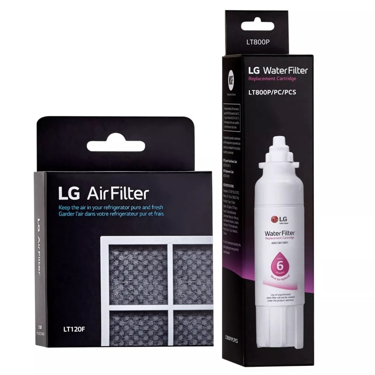 LG - 6 month / 200 Gallon Capacity Replacement Refrigerator Water Filter (NSF42 and NSF53*) LT800P