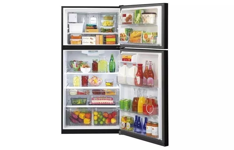 20 Cu. Ft. Large Capacity Top Freezer Refrigerator W/ice Maker (fits A 30" Opening) LTC20380SB