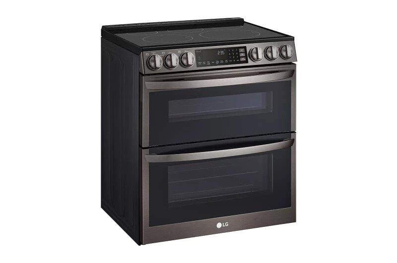 7.3 cu. ft. Smart Electric Double Oven Slide-in Range with InstaView®, ProBake® Convection, Air Fry, and Air Sous Vide view 3