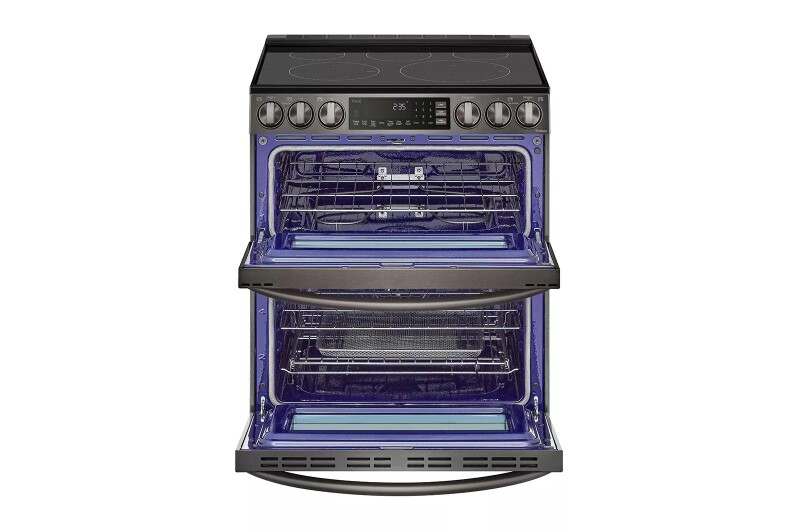 7.3 cu. ft. Smart Electric Double Oven Slide-in Range with InstaView®, ProBake® Convection, Air Fry, and Air Sous Vide view 4