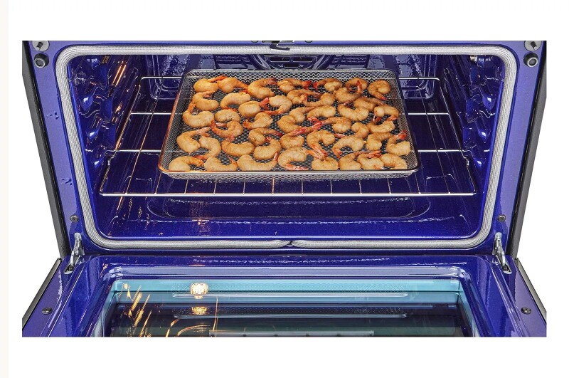 7.3 cu. ft. Smart Electric Double Oven Slide-in Range with InstaView®, ProBake® Convection, Air Fry, and Air Sous Vide view 6