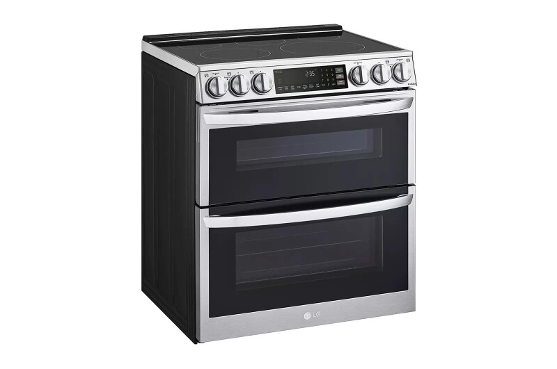 7.3 cu. ft. Smart Electric Double Oven Slide-in Range with InstaView®, ProBake® Convection, Air Fry, and Air Sous Vide view 3
