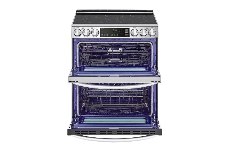 7.3 cu. ft. Smart Electric Double Oven Slide-in Range with InstaView®, ProBake® Convection, Air Fry, and Air Sous Vide view 4